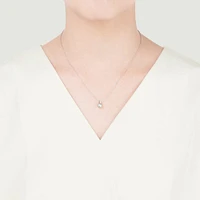 Akoya Cultured Pearl Pendant in 18K White Gold - La Maison Monaco