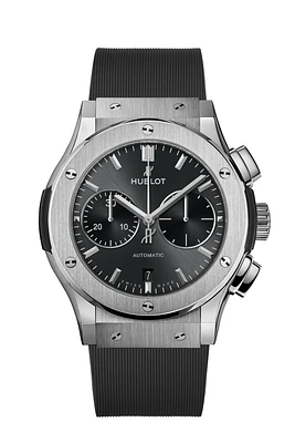 Classic Fusion Racing Grey Chronograph Titanium mm