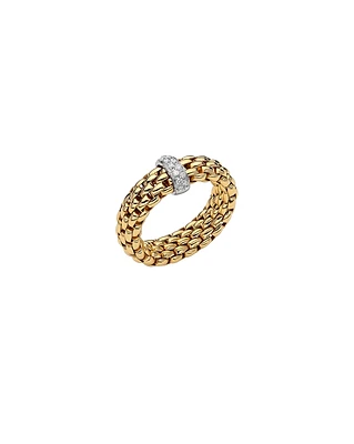 Flex'it ring with diamonds - La Maison Monaco