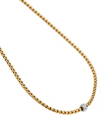 Necklace with diamond pave' - La Maison Monaco