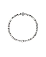 Flex'it bracelet with diamond pave