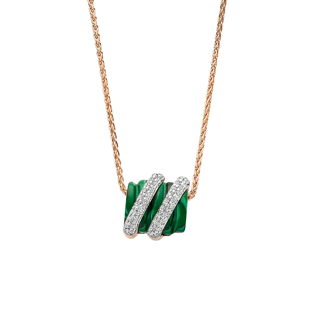 AMSTERDAM SWIRL NECKLACE - La Maison Monaco