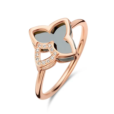 SEOUL FLOWER DUE RING - La Maison Monaco