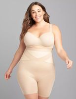 Cacique Level 3 Contouring Open Bust Thigh Shaper Shapewear 14 16 Lane  Bryant