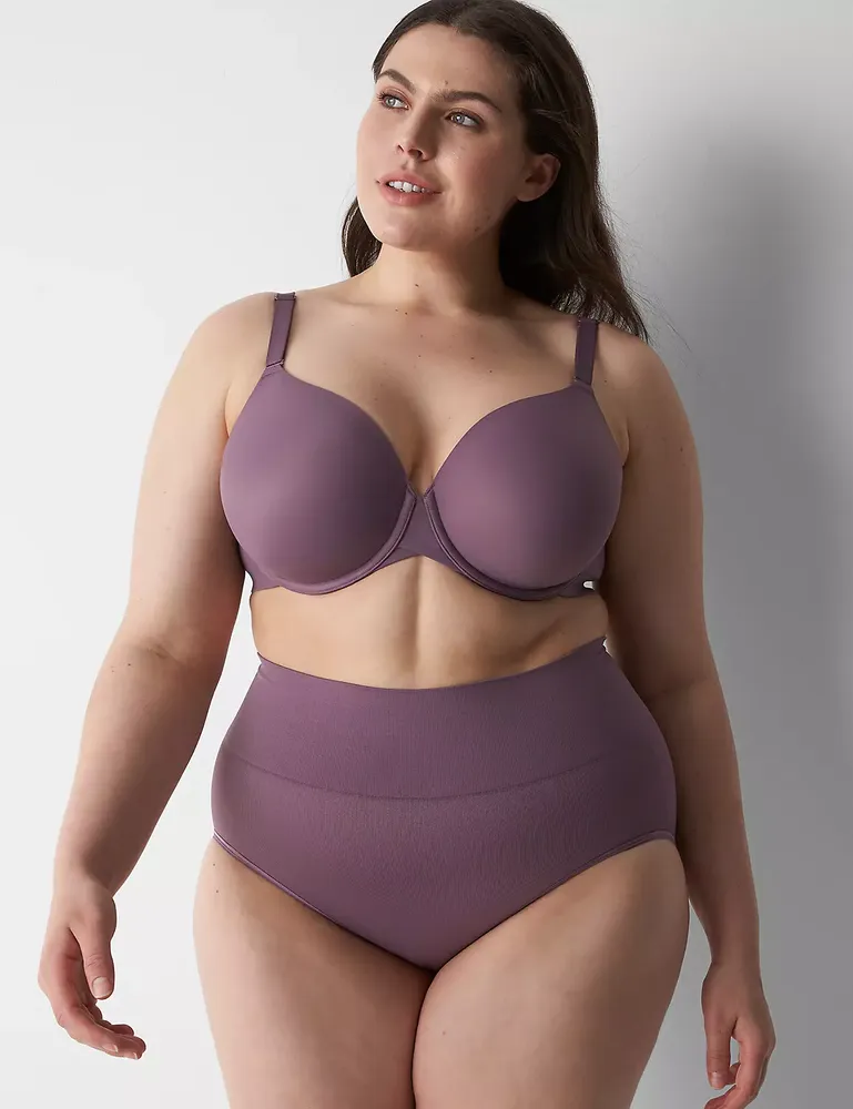 Lane Bryant - This Seriously Sexy bra + panty set is a *blue mood