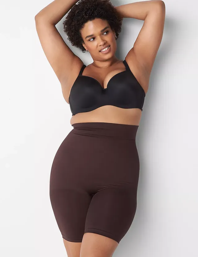 Lane Bryant Level 2 Shaping Ultra High-Waist Brief / Cafe
