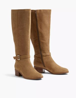 Dream Cloud Buckle Riding Boot