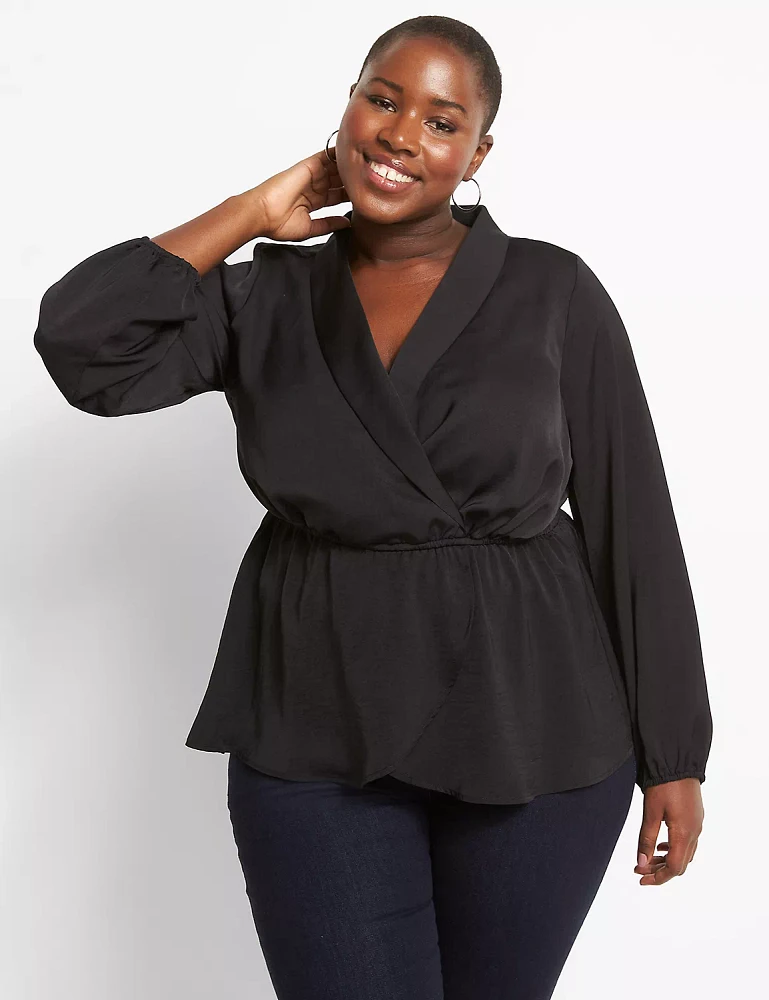 Surplice Blouse