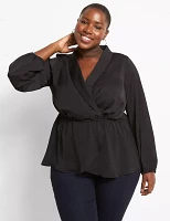 Surplice Blouse