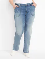 Signature Fit Straight Jean - Light Wash