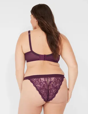 Lane Bryant Lace-Trim Bikini Panty