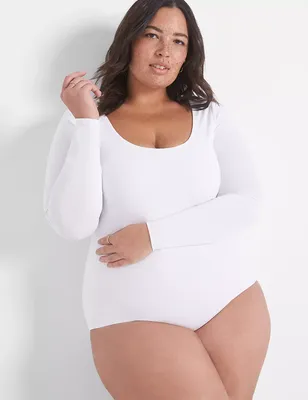 Fitted Long-Sleeve Bodysuit