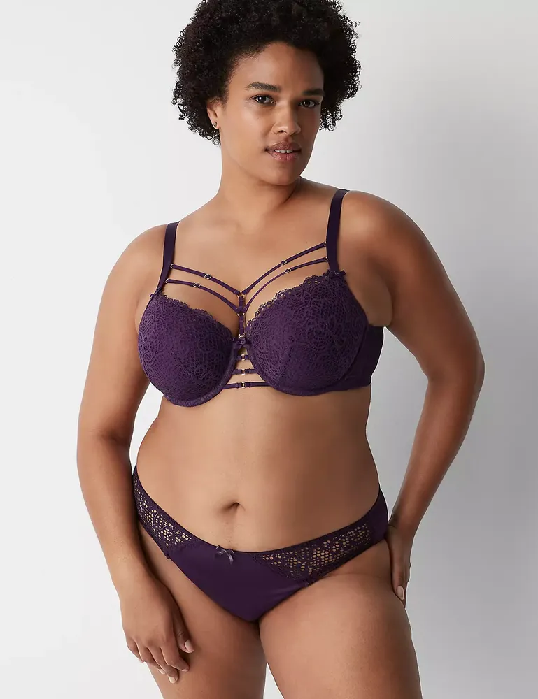 NEW Lane Bryant Cacique SMOOTH BALCONETTE Bra Lightly Lined Size