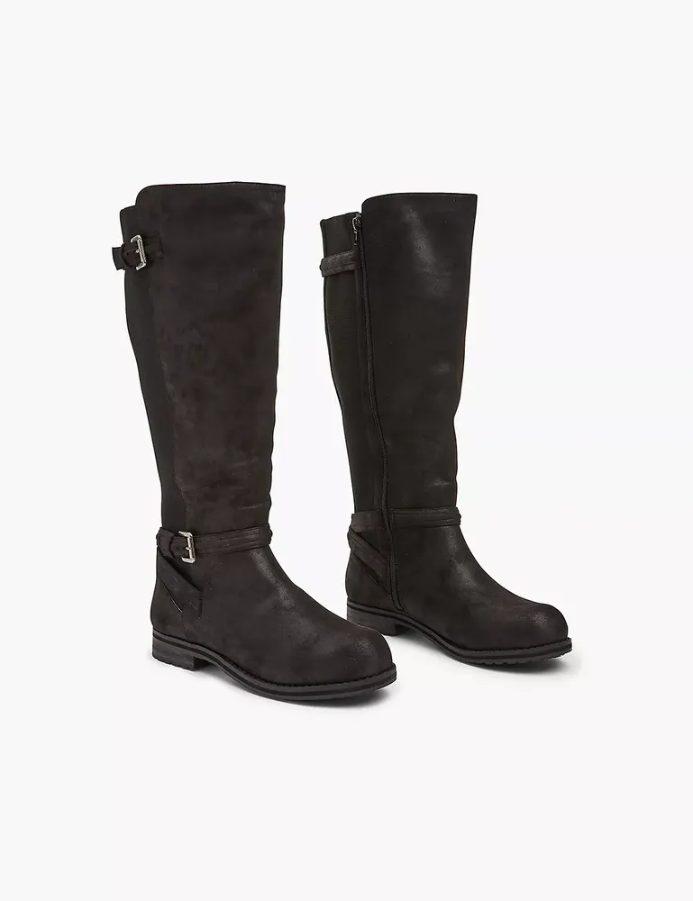 lane bryant leather boots