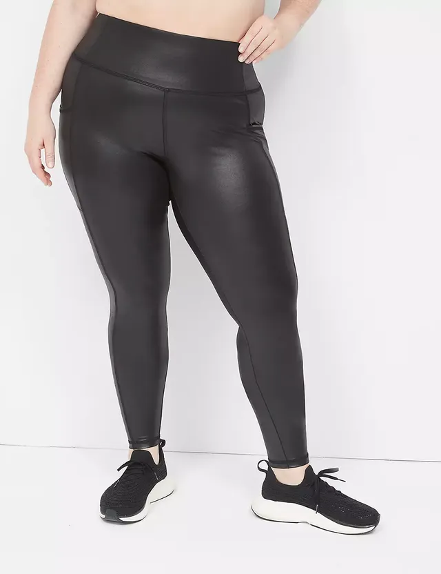 Lane Bryant Livi High-Rise Wicking 7/8 Legging / Disco Burst