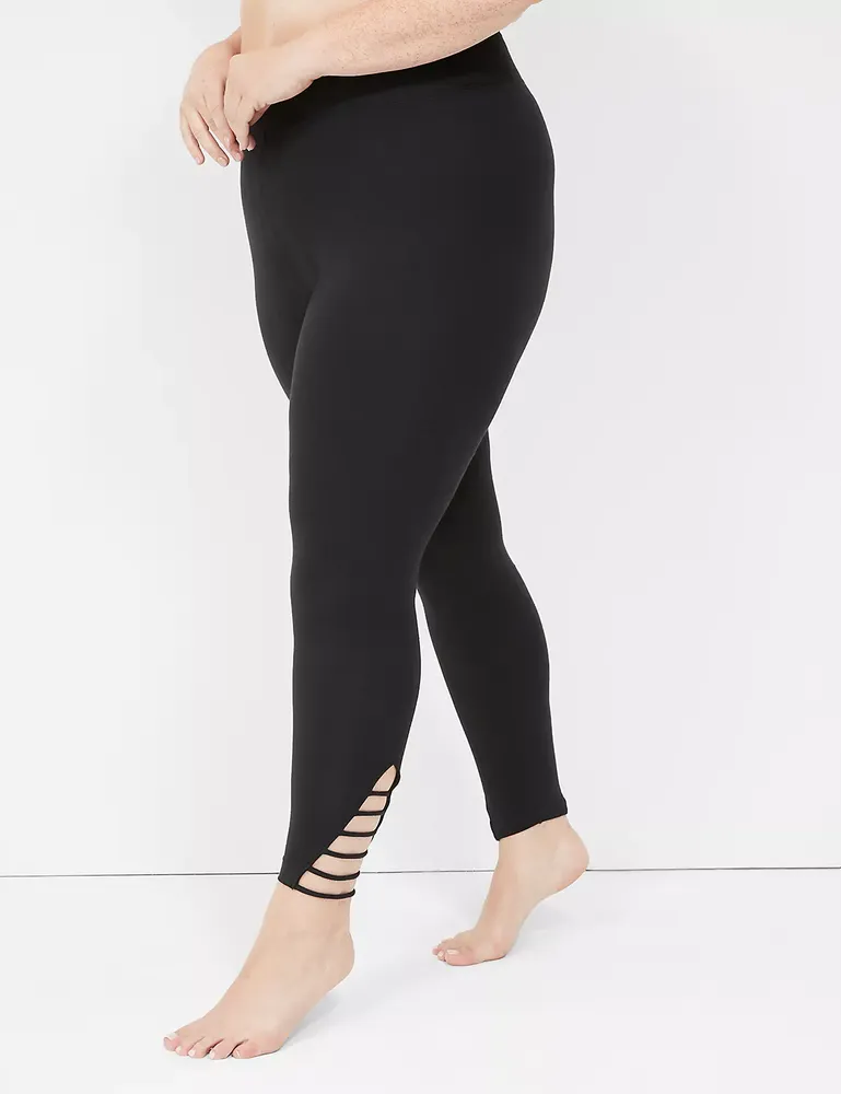 Adidas Women's Criss Cross Legging Black (Plus Size)