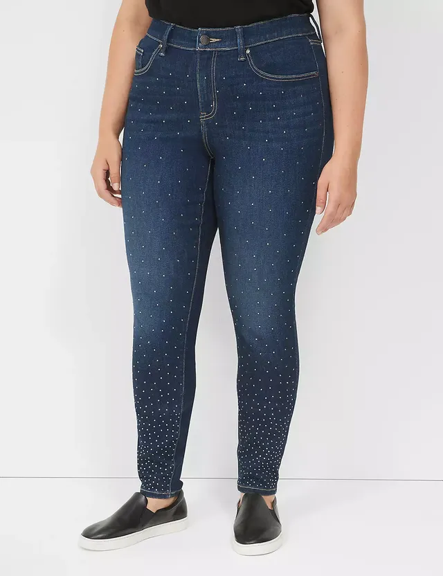 Lane Bryant Lace Skinny Jeans for Women