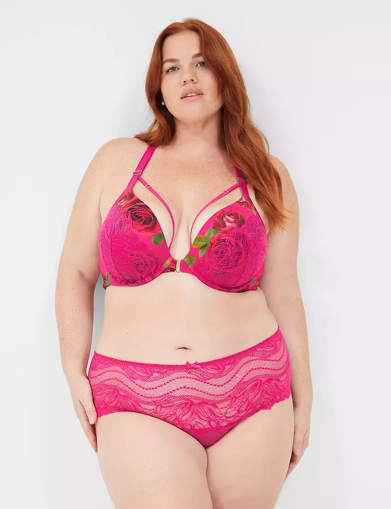Lane Bryant + Wide-Side Thong Panty With Split Gusset