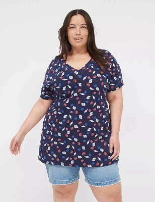 Relaxed Easy V-Neck Tunic