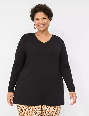V-Neck Tunic Tee
