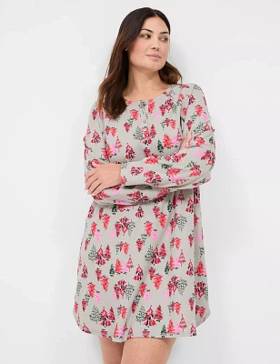 Thermal Henley Sleepshirt