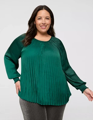 Swing Pleated Blouse