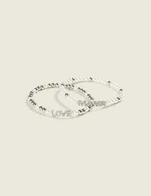 Mama Stretch Bracelet 2-Pack