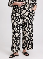 Olivia Printed Wide-Leg Pants