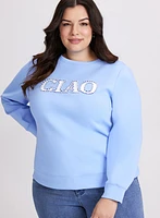 'Ciao' Long Sleeve Top