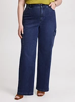 Wide Leg Cargo Jeans