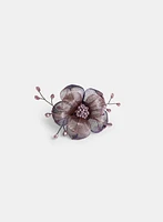 Mesh Floral Brooch