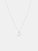 Cubic Zirconia Pendant Necklace