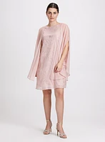 Chiffon Dress & Cape