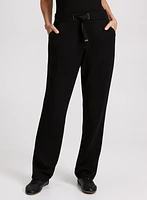 Pull-On Straight Leg Pants