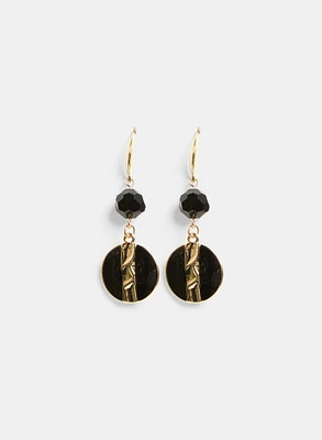 Tiered Disc Earrings