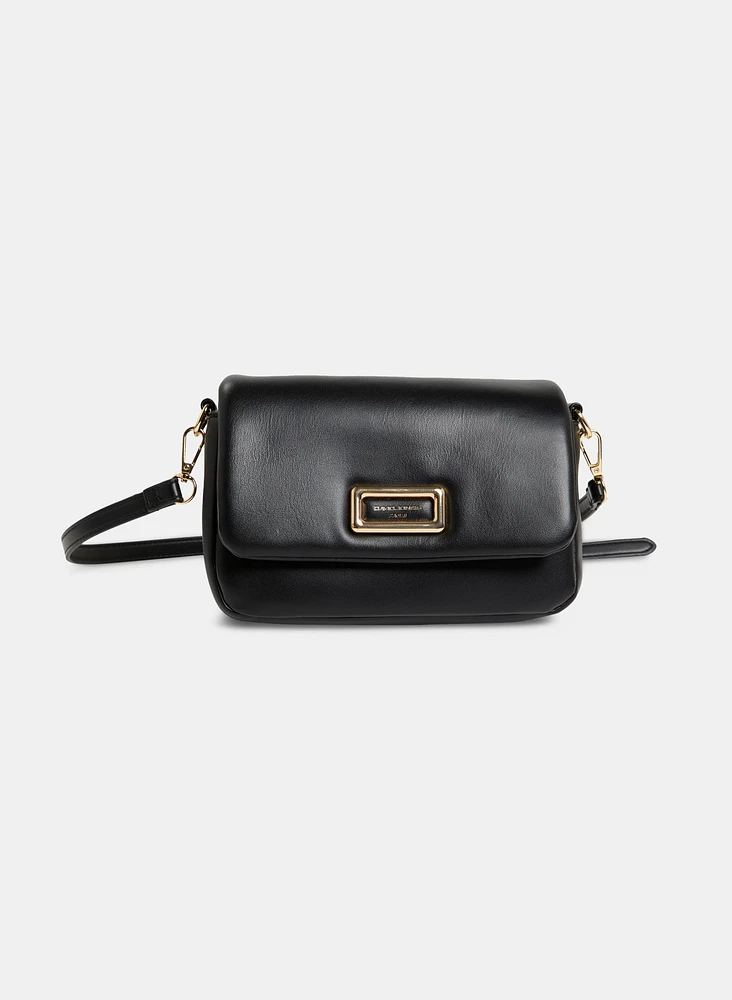 Rectangular Flap Cross-Body Bag