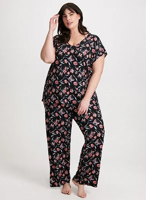 Floral Print Pyjama Set