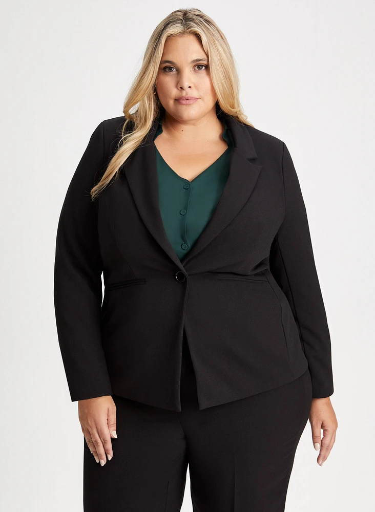 Notch Collar Jacket