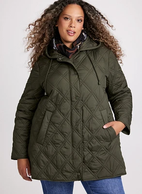 Bernardo - Hooded Quilted Jacket