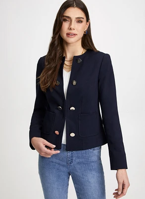 Button Detail Jacket