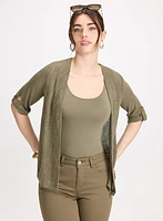 Lightweight Open Cardigan