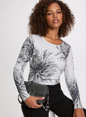 Vex - Floral Print Top