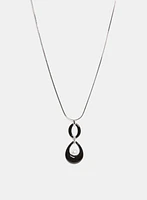 Teardrop Pearl Pendant Necklace