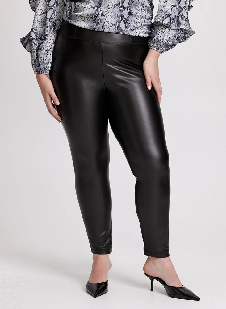 Chloe Fit Vegan Leather Leggings