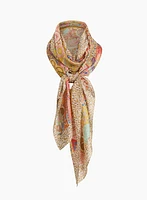 Paisley Satin Scarf