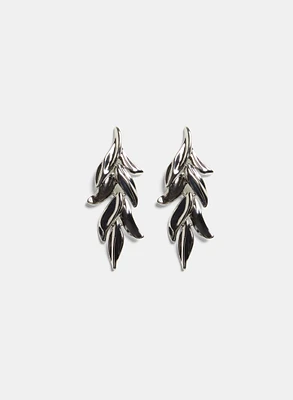 Tiered Leaf Earrings