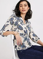 Paisley Print Top