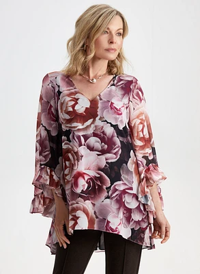 Floral 3/4 Sleeve Blouse