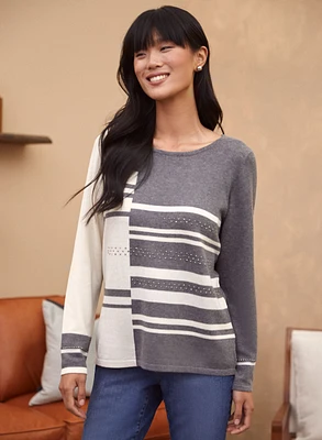 Colour Block Sweater