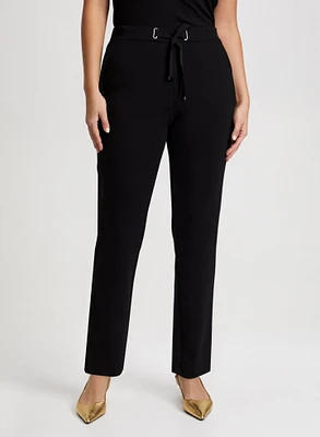 Pull-On Straight Leg Pants